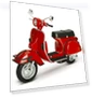 Thumbnail Vespa 1978 P200E Model Scooter — Miniature Rides & Collectibles, NewRay