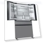 Thumbnail 29 Cu. Ft. Bespoke Stainless Steel 4-Door French Door Refrigerator — Mini Fridges, Samsung