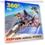 Thumbnail RC Plane with LED Navigation Lights — Remote Control Aircraft, BEZGAR