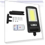Solar Street Light with Motion Sensor — Outdoor Security & Flood Lighting, Fishine
