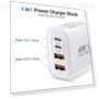 Thumbnail 40W 4 Port Wall Plug Fast Charging Block — Chargers, Shenzhen Xihuida Electronics Co., Ltd.