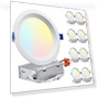 Thumbnail 8-Pack 6 Inch Slim LED Recessed Lighting — Recessed Lighting, TORCHSTAR