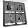 Thumbnail Bluetooth Headset with Microphone — Headsets, LEVN