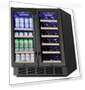 Thumbnail Large Capacity Dual Zone Wine Beverage Cooler — Wine Storage Solutions, MZAVP