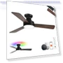 Thumbnail Smart Ceiling Fan with Lights — Ceiling Fan Wall Controls, Orison
