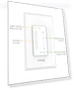 Thumbnail Smart Dimmer Switch with Ceiling Fan Control — Ceiling Fan Wall Controls, GHome Smart