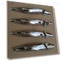 Chrome Side Door Handle Cover Latch — Car Door Entry Guard