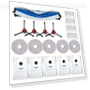 Main Side Brush, HEPA Filters, Mop Cloth, Dust Bags Spare Parts — Parts & Accessories, Lntelligent Living Hall