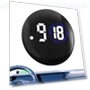 Touchscreen Dashboard Clock — Clock, Rustic Elegance House