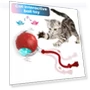 Interactive Cat Toy with Rolling Ball — Cat Playthings, Fashion Accessory