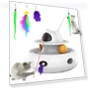 Interactive Cat Toy 4-in-1 — Cat Playthings, Smart Pet Supplies