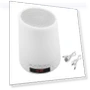Bluetooth Speaker, Night Light, Touch LED Color Changing Lamp, Smart Alarm, MP3 Player — Night Lights, KONNWEI