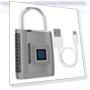 Smart Fingerprint Passwordless Unlocking Hanging Lock — Luggage Locks, KONNWEI