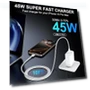 Thumbnail Fast Charging Block with 10ft Cable — Chargers, Shenzhen Xihuida Electronics Co., Ltd.