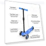 Thumbnail Scooter for Kids with Flash Wheels — Push Scooters, 6KU
