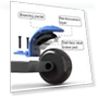 Thumbnail Scooter for Kids with Flash Wheels — Push Scooters, 6KU