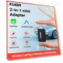 Wireless Carplay and Android Auto 2in1 Smart Mini Box — Car Accessories & Gadgets, ZoomSpark