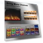 Thumbnail Electric Fireplace Ultra Narrow Frame & Wide Screen — Electric Heating Solutions, PRETZI