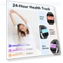 Thumbnail Smart Watch with Bluetooth Calls and Fitness Tracking — Smartwatches, CASCHO