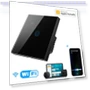 WiFi Smart Touch Switch 1Gang Light Control Wall Panel — Dimmer Switches, happybuySE