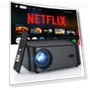 Thumbnail Smart Projector 4K with Wifi and Bluetooth — Home Theater Projectors, HAPPRUN