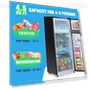 Thumbnail Two Door Fridge with 7 Temperature Settings — Mini Fridges, DEMULLER