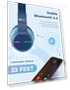 Thumbnail Kids Bluetooth Headphones with LED Lights — Over-Ear Headphones, iClever