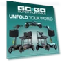Thumbnail Super Portable 4-Wheel Folding Travel Mobility Scooter — Mobility Scooters, Pride Mobility