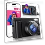 Thumbnail 4K Digital Camera with WiFi — Compact Digital Cameras, SIXTARY