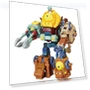 Alloy Plants vs. Zombies Transforming Mecha Robot Set — Playsets, Super Go
