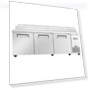 Thumbnail 3 Door Refrigerated Pizza Prep Table — Drink Coolers, Frigos