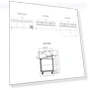 Thumbnail 3 Door Refrigerated Pizza Prep Table — Drink Coolers, Frigos