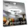 360° Rotating Ceiling Fan with LED Light — Ceiling Fan Lighting Solutions, YuTao Soliloquy