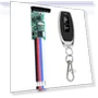1-Channel Mini Relay Wireless RF Remote Control LED Lamp Controller Switch Micro Receiver Transmitter — Remote Controls, Superficial