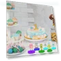 Thumbnail Vibrant Robot Honeycomb Ball Centerpieces & Standing Table Toppers Decorations Set — Party Centerpieces, Jajajuegos