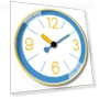 Automatic Radio Clock — Clock, Window glass film