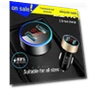 Smart Car Charger with Dual USB Ports and LED Lighting — Vehicle Power Solutions, Smarter than future