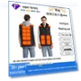 Smart Heated Vest with Removable Hood — Men's Vests, BigSopping