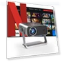 Thumbnail 4K Projector with WiFi and Bluetooth — Home Theater Projectors, XuanPad