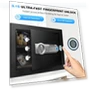 Thumbnail Biometric Fingerprint Safe — Cabinet Safes, VaultHex