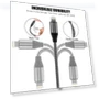 Thumbnail Lightning Cable (3 Pack 10 Foot) — Cables, FEEL2NICE