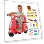 Thumbnail Pizza Delivery Scooter Playset — Toy Vehicles, Hasbro