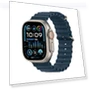 Thumbnail Smartwatch with Rugged Titanium Case & Blue Ocean Band — Wearable Accessories, Apple