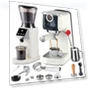 Thumbnail Espresso Machine with Grinder and Bottomless Portafilter Combo — Electric Blade Coffee Grinders, Tuni