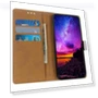 Textured PU Leather Wallet Cover Anti-fall Flip Stand Phone Case — Basic Cases, Smartwatch 2025
