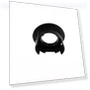 Rear Park Assist Sensor Locking Ring Bezel — Rearview Safety Systems, PHYUN-autoparts