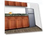 Thumbnail 22 Inch Wide Top-Mount Refrigerator-Freezer — Mini Fridges, Summit