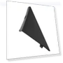 Front Right A-Pillar Triangle Antenna Trim — Chrome Trim & Accessories, FYUU-autoparts