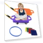 Thumbnail Plastic Scooter Boards with Handles for Kids — Kids Fitness, romrex