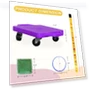 Thumbnail Plastic Scooter Boards with Handles for Kids — Kids Fitness, romrex